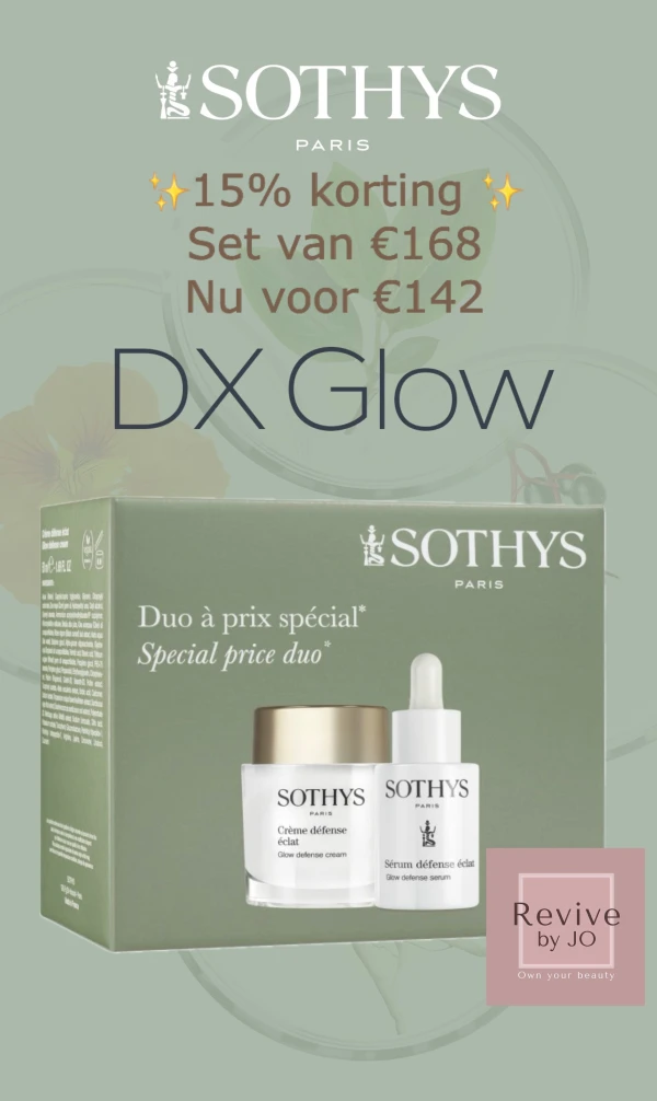 ✨ Geef je huid de perfecte glow met Sothys DX Glow! ✨